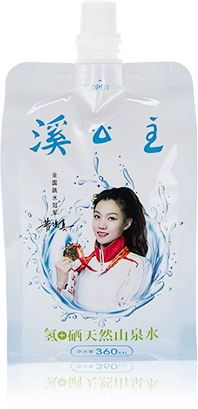 溪公主氢+硒天然山泉水360ml